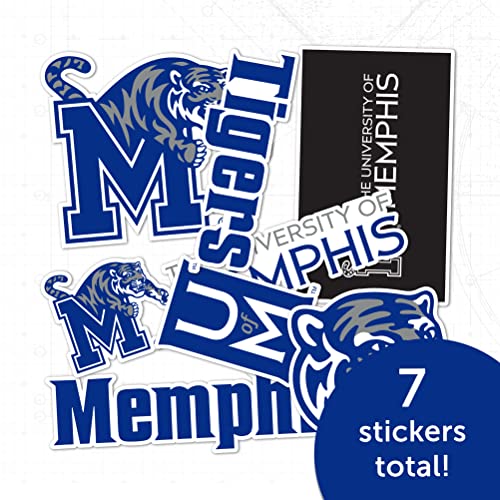Memphis Tigers Vinyl Sticker Decal - Official College Fan Sports Decor