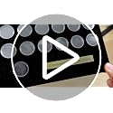 Black 16x12 Inch Silipull 51 Quarters Coin Display Case with Airtight Capsules