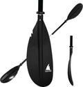 Karltion Kayak Paddle - Adjustable Aluminum Alloy Shaft with Glass Fiber Blade | Lightweight & Portable