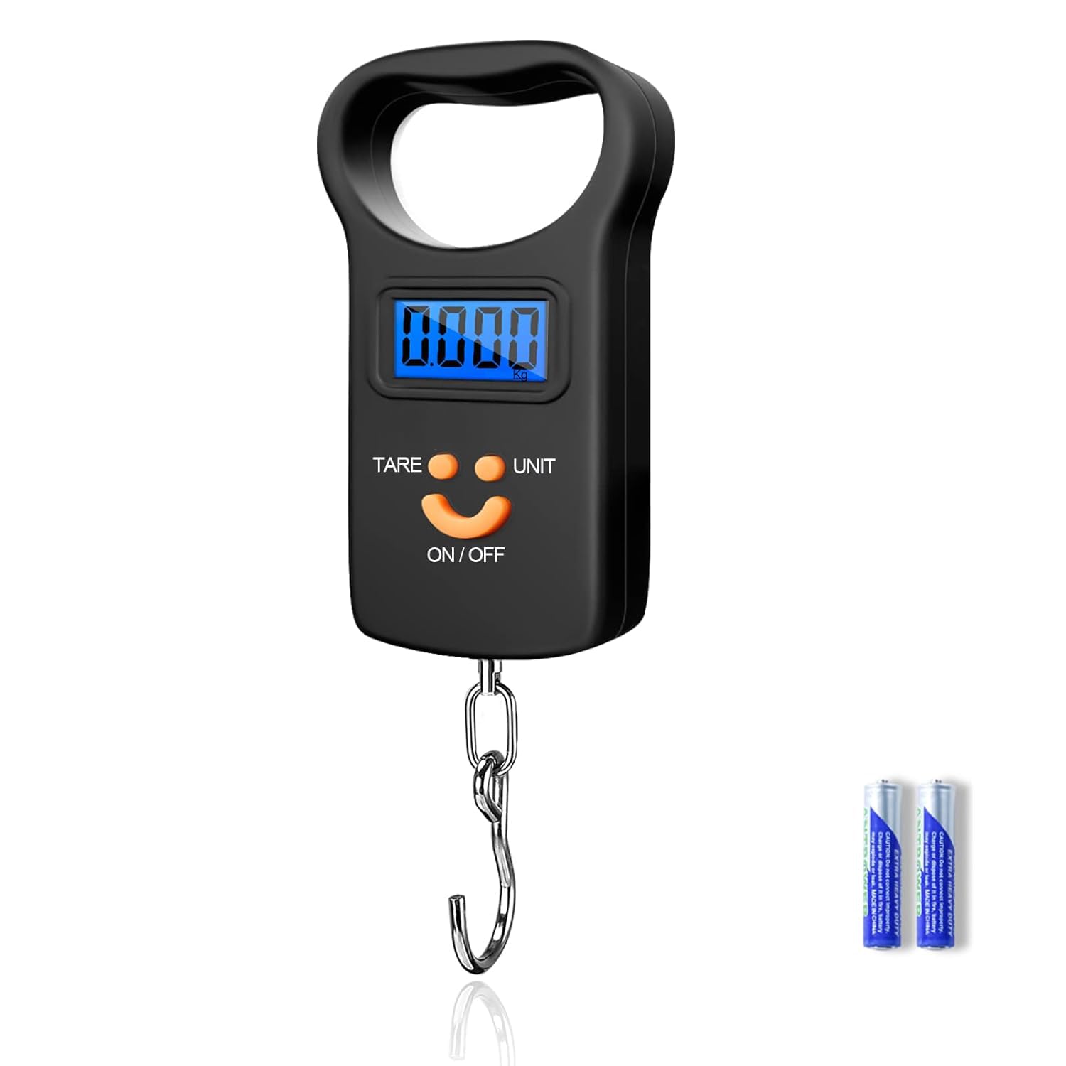 SKEAP Digital Fish Scale | 110lb Capacity with Backlit LCD Display - Ideal Fishing Gifts for Men