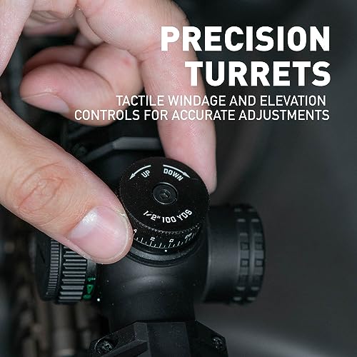 Monstrum Banshee 1-4x20 LPVO Rifle Scope FDE Flat Dark Earth with Offset Mount & BDC-B1 Reticle