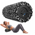 Black FITINDEX Vibrating Foam Roller for Deep Tissue Muscle Massage