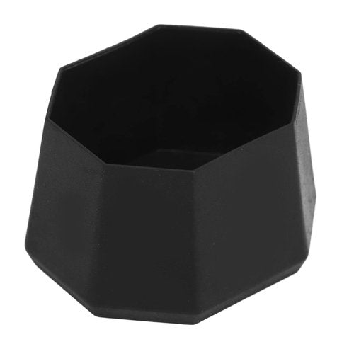 2pcs Tennis Racket Butt Cap Tennis Racket Silicone End Cover for Racquetball Racket, Black
