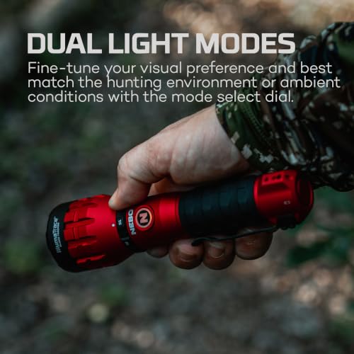 Blood Tracking Flashlight - Rechargeable, Waterproof, 180 Lumens, Hunting Light with USB Cable - Variation of Flashlight