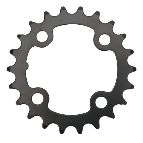 BCD 64mm Chainring, 22T Bicycle Chainring Upgraded Replaceable Anti Deformation Carbon Steel for Most Bike Models