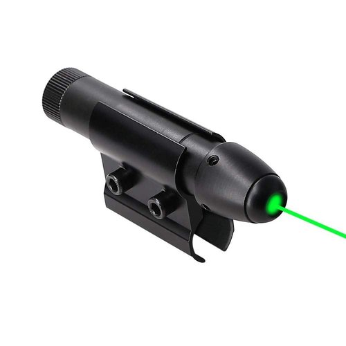 Higoo Powerful Laser Dot Sight, Military Tactical Hunting Laser Scope, Green Laser Aiming Sight
