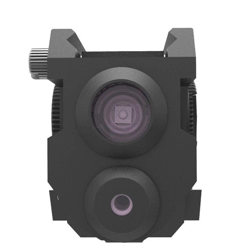 USA LASPUR Mini Tactical Sub Compact Rail Mount Laser Sight with High Lumen CREE LED Flashlight Light Integrated Combo with Strobe (Recharge +Green)