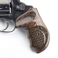 Walnut Croc Style Gun Grips for Smith & Wesson J Frame Revolvers - Altamont USA