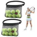 2 Pack Tennis Ball Holder Waist Pouch for Balls and Valuables