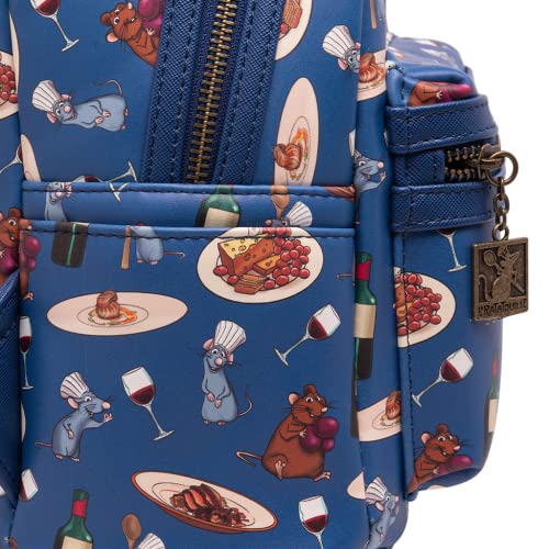 Disney Pixar Ratatouille Remy & Emile Allover Print Mini Backpack