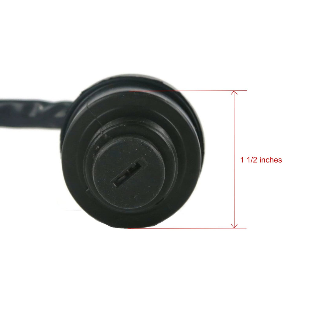 The ROP Shop Key Switch for 1991-1995 Yamaha G9 Golf Carts with 4 Cycle Gas, Electric Ignition
