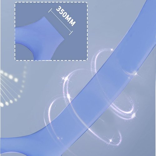 HUICHAI Fitness Resistance Band - Figure 8 Design with Handles for Chest, Arm & Shoulder Workouts - Blue