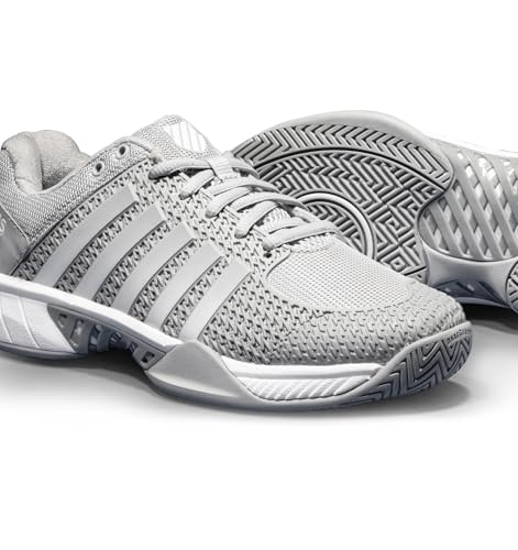 K-Swiss Women's Express Light Pickleball Shoes - Highrise White, Size 8