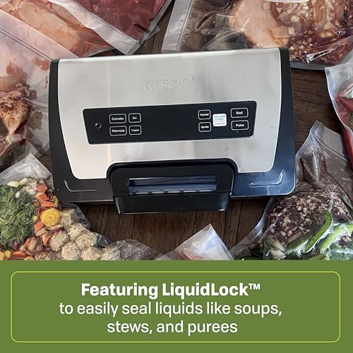 Vacuum Sealer with LiquidLock Technology - Home Food Storage, Standard
