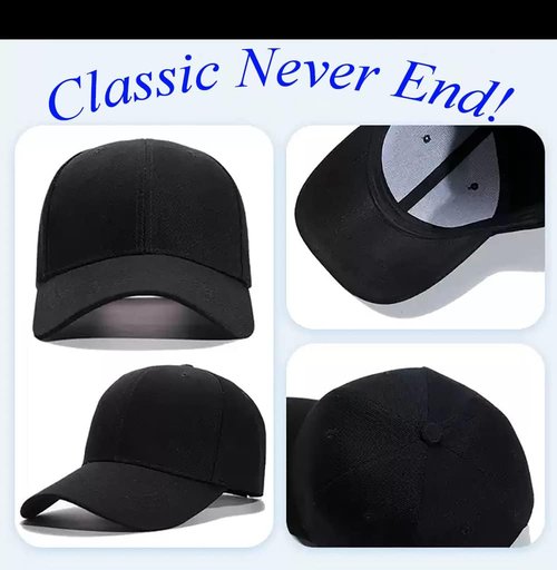 Gelante Classic Adjustable Baseball Cap - Stylish Plain Design for All Seasons