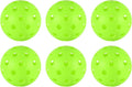 Pickleball Balls Set - 40 Hole Outdoor Balls with 8mm Precision Drilling | 100 Pcs Professional Quality