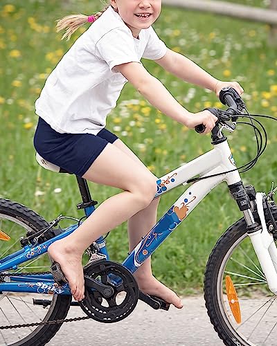 Girls Bike Shorts Kids Cartwheel Biker Shorts Under Dress Clothes Navy 12-14 Years