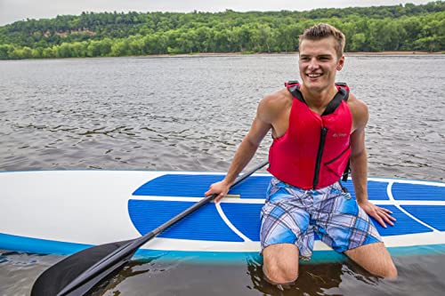 Onyx Universal Paddle Life Jacket - Red Oversize, USCG & TC Approved Adult PFD