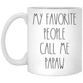 Papaw Coffee Mug – Rae Dunn Inspired 11oz Gift for Dad, Birthday & Christmas