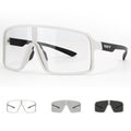 WGKVP Photochromic Running Glasses for Women,Cycling Glasses Men Sports Sunglasses Golf Outdoor