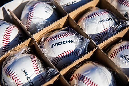 Rawlings NFHS Official High School Baseballs 12 Pack R100-H3 White