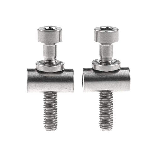Wanyifa Titanium Ti M5x30mm Bolt Nut Washer for Thomson Seatpost Cycling Bolts