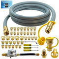 10FT Natural Gas Conversion Kit for Weber Grill - Complete NG Conversion for Genesis, Spirit & Summit