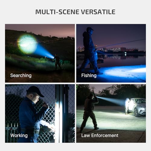 OLIGHT Marauder Mini Powerful Flashlight RGB Lights Orange - Search & Rescue, Outdoor
