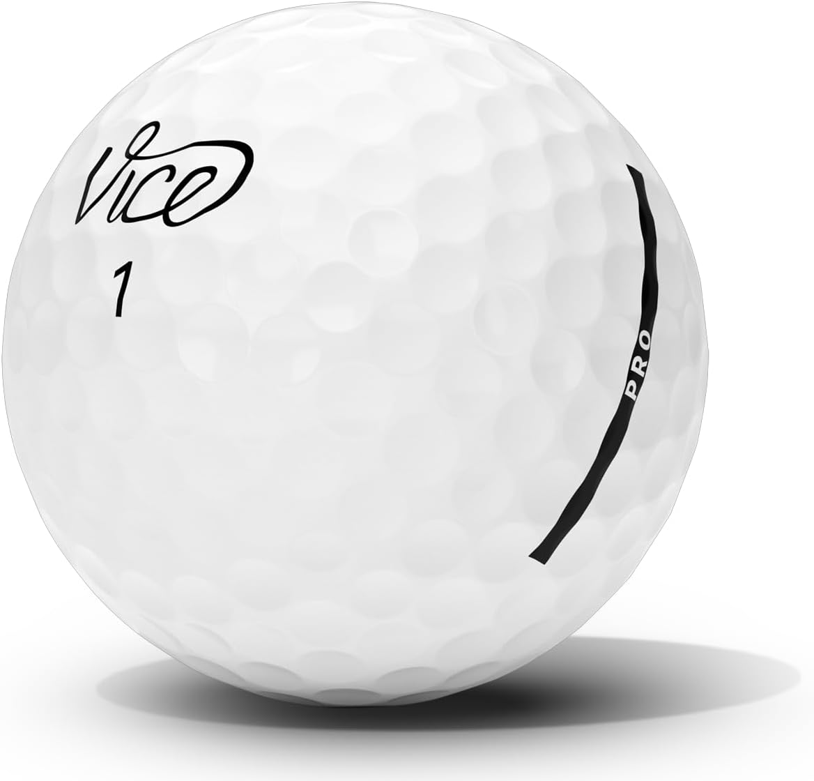 Vice Pro Golf Balls - High-Performance Distance & Control | Premium White Finish