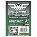MayDay Games 63.5 x 88mm Premium Card Sleeves Bundle 4x50 Pack, Clear, Acid-Free