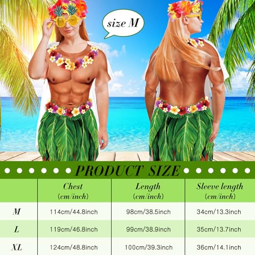 Hawaiian Bikini Cover Up Shirt for Women Summer Beach Swimwear XL