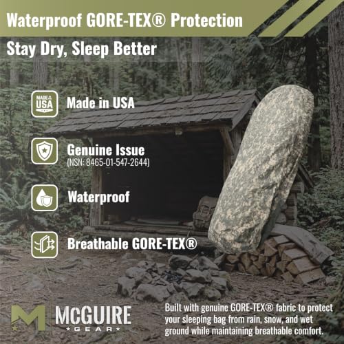 Waterproof Bivy Cover for Modular Sleep Systems – ACU Digital Camo, Wind & Rain Resistant, Outdoor Camping Gear