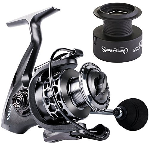 Sougayilang XY3000 Spinning Fishing Reel 13+1BB Lightweight Ultra Smooth Aluminum