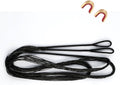 Deerseeker Archery Bowstring Set - 14 Strands Replacement String with 2 Nocking Points | 45-50 Inch