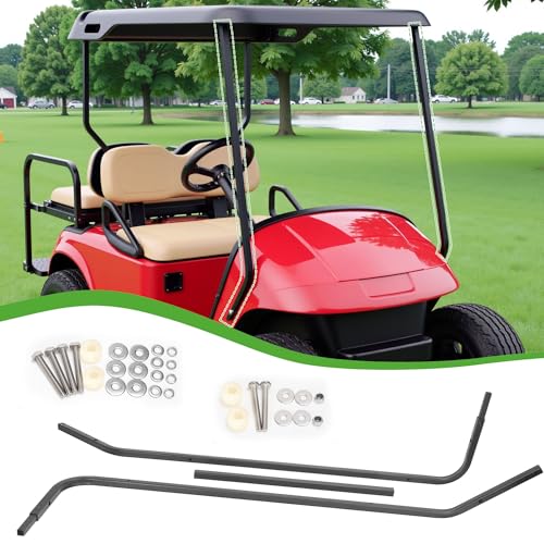 Golf Cart Roof Support Brackets for EZGO TXT 1994-2013 Heavy Duty Steel Replacement Kit