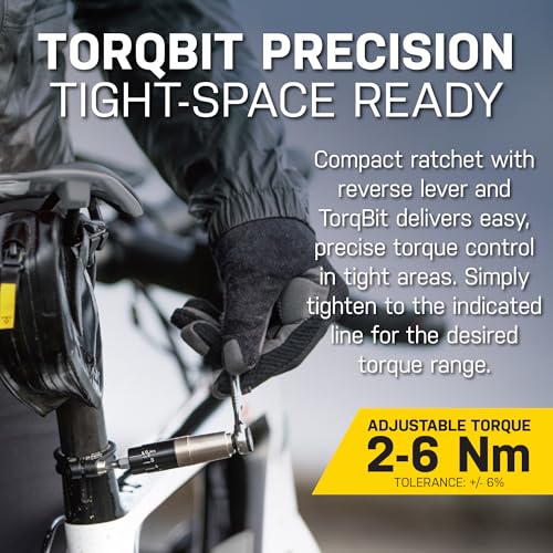 Topeak Ratchet Rocket Lite NTX+ Bike Repair Kit Black - 19 Functions Compact Multitool