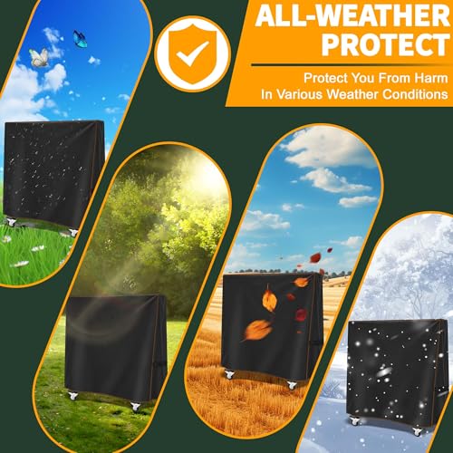 Outdoor Ping Pong Table Cover Waterproof Weatherproof 65x28x73 Inches
