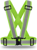 2.0 IN High Visibility Reflective Safety Strap for Construction, Running, Cycling