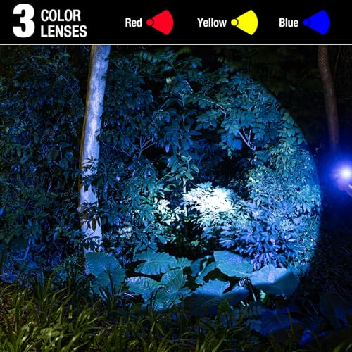Rechargeable LED Spotlight 2 Million Lumens Handheld Camping & Outdoor Light