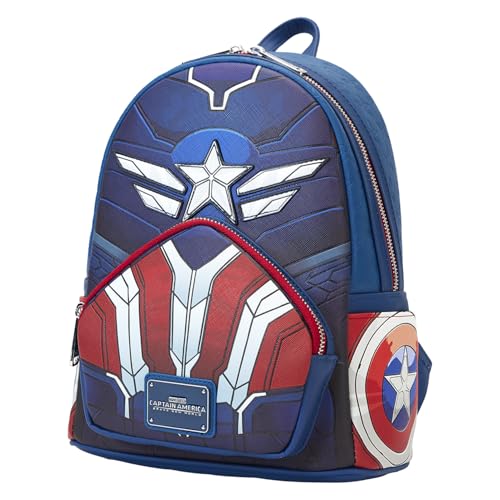 Loungefly Marvel Captain America Mini Backpack Cosplay Accessories