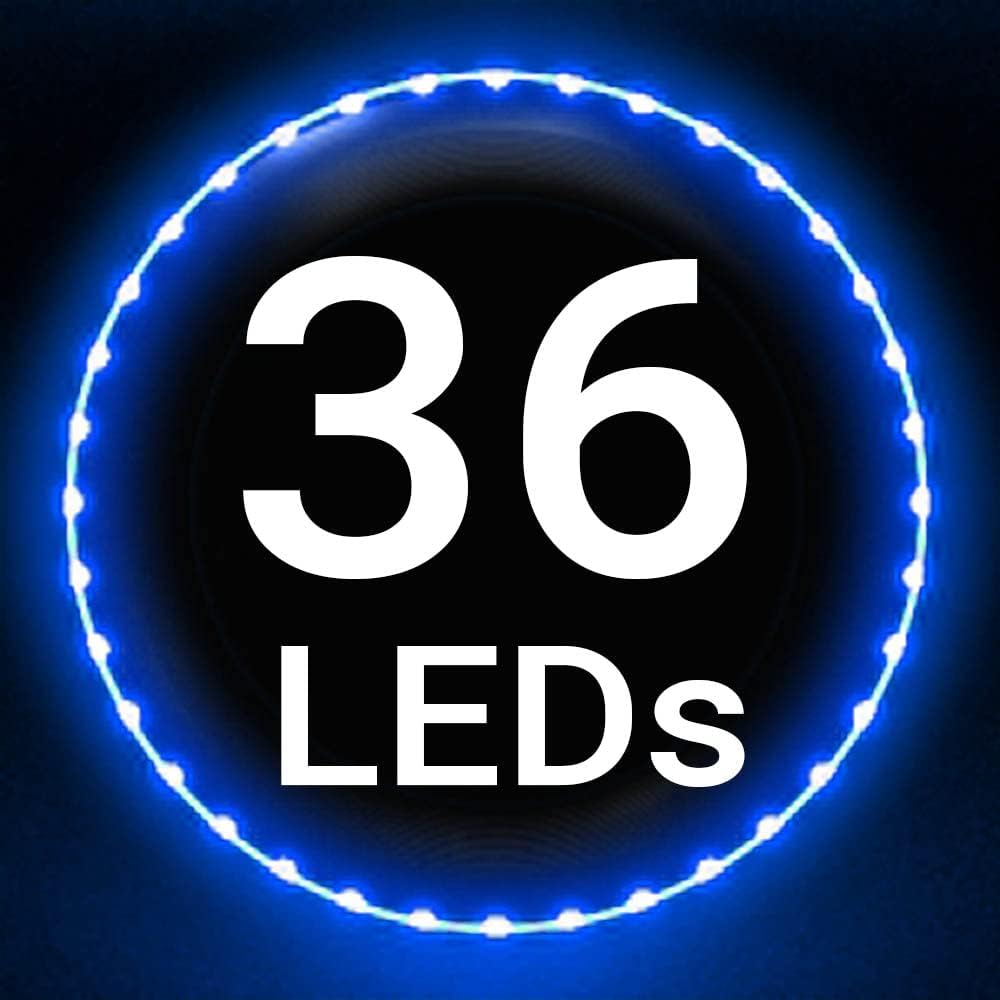 TOSY Flying Disc - Super Bright RGB LED Light-Up Toy | Rechargeable & Waterproof, Perfect for Kids & Adults