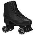 Black High-Top Roller Derby Reewind Quad Skates for Men & Women - Indoor/Outdoor