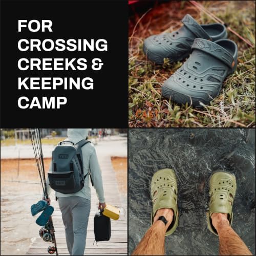 SITKA Ranger Camp Water Shoes for Men - Lightweight Foam Water Sports Footwear, Pine Green 10