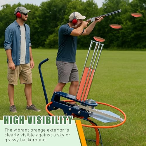 Silipull Biodegradable Orange Clay Pigeons 108mm - 100 Targets for Shooting