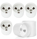FVIEXE 6PCS Golf Hole Cup 4 Inch Depth, ABS Plastic Putting Cup for Backyard Golf Practice, Ivory White, Fit USGA LPGA PGA Regulations (4 1/4 Inch Outside Diameter)