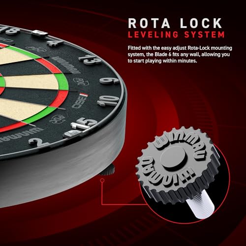 Winmau Blade 360 Dartboard - PDC Professional Full Rotation System