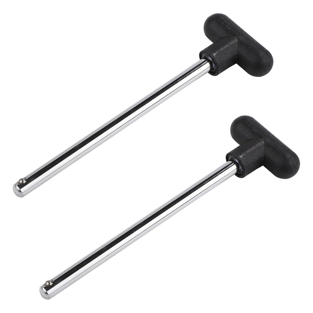 Skiennix T-Shaped Weight Stack Pin - 3/8 Inch Diameter, 6 Inch Locking Space for Gym Machines
