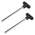 Skiennix T-Shaped Weight Stack Pin - 3/8 Inch Diameter, 6 Inch Locking Space for Gym Machines