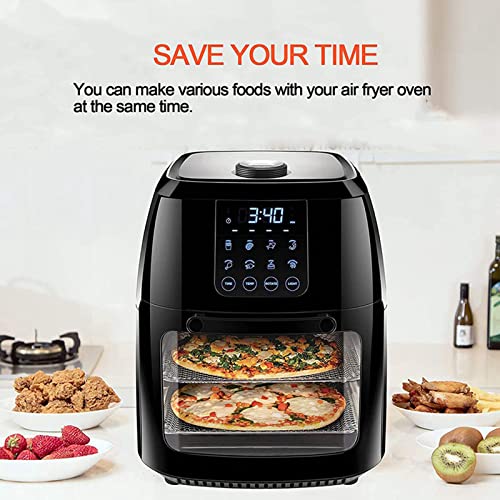 Dehydrator Racks for 6qt Chefman Caynel & Power Air Fryer Oven - Food Grade Stainless Steel