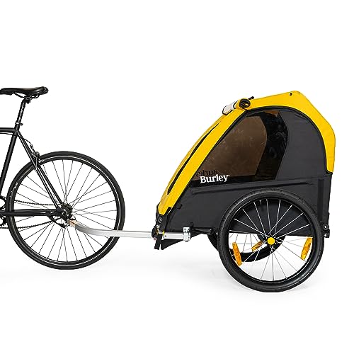 Burley Bee 2-Seat Kids Bike Trailer - Lightweight, Safe & Adjustable